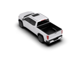 Pickup truck isolated on background. 3d rendering - illustration png