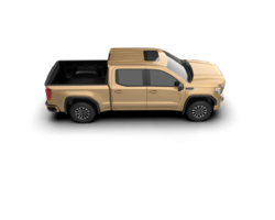 Pickup truck isolated on background. 3d rendering - illustration png