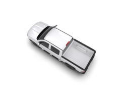 Pickup truck isolated on background. 3d rendering - illustration png