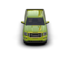 Pickup truck isolated on background. 3d rendering - illustration png