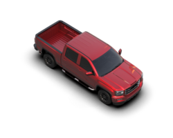 Pickup truck isolated on background. 3d rendering - illustration png