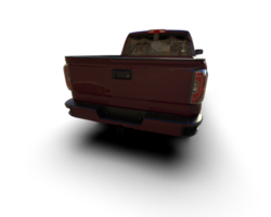 Pickup truck isolated on background. 3d rendering - illustration png