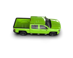 Pickup truck isolated on background. 3d rendering - illustration png