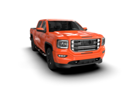 Pickup truck isolated on background. 3d rendering - illustration png