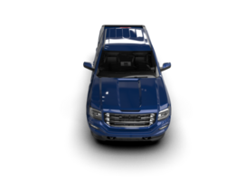 Pickup truck isolated on background. 3d rendering - illustration png
