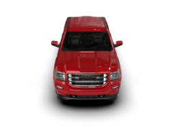 Pickup truck isolated on background. 3d rendering - illustration png