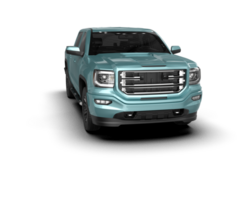 Pickup truck isolated on background. 3d rendering - illustration png