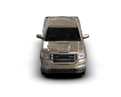 Pickup truck isolated on background. 3d rendering - illustration png
