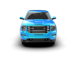 Pickup truck isolated on background. 3d rendering - illustration png