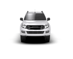 Pickup truck isolated on background. 3d rendering - illustration png