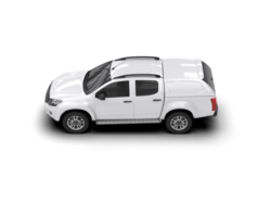 Pickup truck isolated on background. 3d rendering - illustration png
