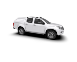 Pickup truck isolated on background. 3d rendering - illustration png