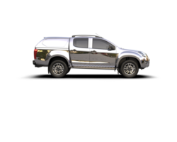 Pickup truck isolated on background. 3d rendering - illustration png