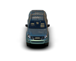 Pickup truck isolated on background. 3d rendering - illustration png