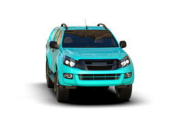 Pickup truck isolated on background. 3d rendering - illustration png