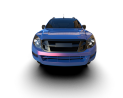 Pickup truck isolated on background. 3d rendering - illustration png