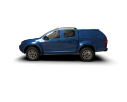 Pickup truck isolated on background. 3d rendering - illustration png