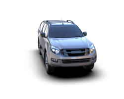 Pickup truck isolated on background. 3d rendering - illustration png