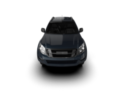 Pickup truck isolated on background. 3d rendering - illustration png