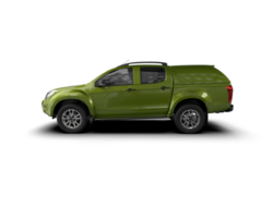 Pickup truck isolated on background. 3d rendering - illustration png
