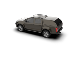 Pickup truck isolated on background. 3d rendering - illustration png