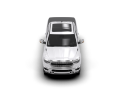 Pickup truck isolated on background. 3d rendering - illustration png