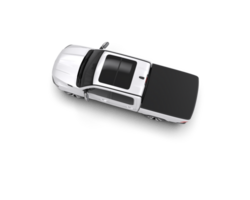 Pickup truck isolated on background. 3d rendering - illustration png