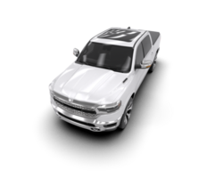 Pickup truck isolated on background. 3d rendering - illustration png