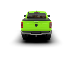 Pickup truck isolated on background. 3d rendering - illustration png