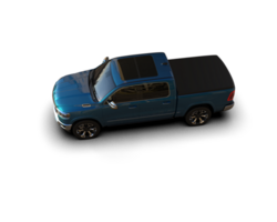 Pickup truck isolated on background. 3d rendering - illustration png