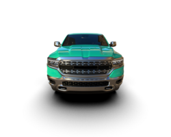 Pickup truck isolated on background. 3d rendering - illustration png