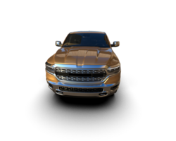 Pickup truck isolated on background. 3d rendering - illustration png