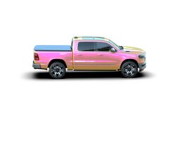 Pickup truck isolated on background. 3d rendering - illustration png