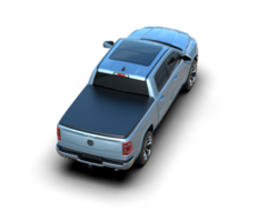 Pickup truck isolated on background. 3d rendering - illustration png
