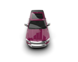 Pickup truck isolated on background. 3d rendering - illustration png