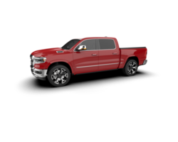 Pickup truck isolated on background. 3d rendering - illustration png