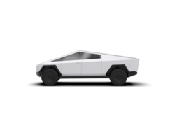 Pickup truck isolated on background. 3d rendering - illustration png