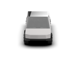 Pickup truck isolated on background. 3d rendering - illustration png