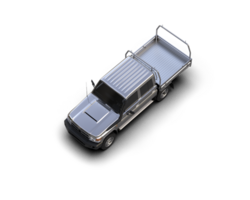 Pickup truck isolated on background. 3d rendering - illustration png