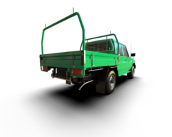 Pickup truck isolated on background. 3d rendering - illustration png