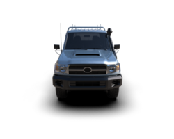 Pickup truck isolated on background. 3d rendering - illustration png