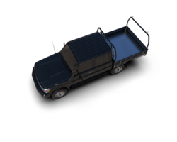 Pickup truck isolated on background. 3d rendering - illustration png