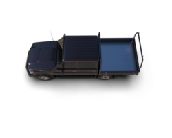 Pickup truck isolated on background. 3d rendering - illustration png