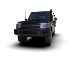 Pickup truck isolated on background. 3d rendering - illustration png