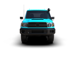 Pickup truck isolated on background. 3d rendering - illustration png