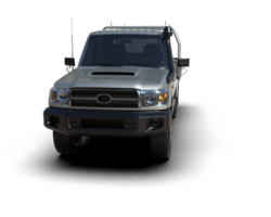 Pickup truck isolated on background. 3d rendering - illustration png