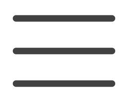 Hamburger menu icon, buttons for website, UI navigation, mobile app, presentation. design elements and user Interface icons. vector