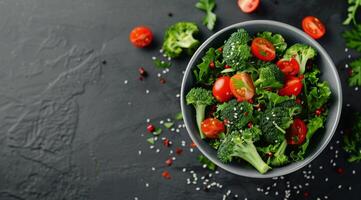 Broccoli and Cherry Tomato Salad photo
