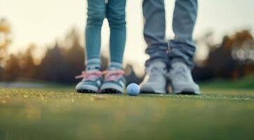 Child's White Shoes On Green Grass photo
