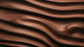 Close-up of a wooden surface with a distinctive knot and grain patterns, highlighting natural texture. photo